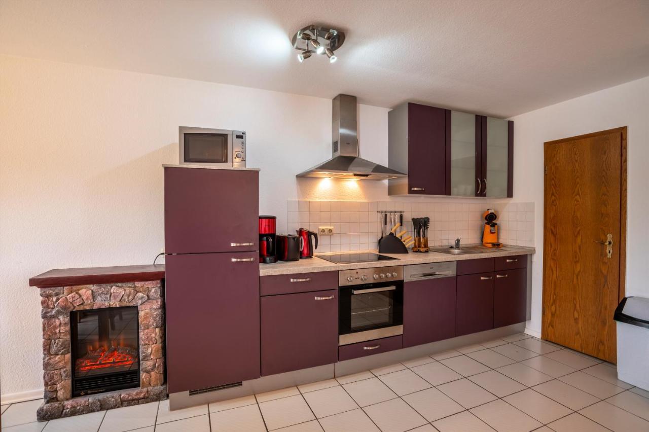 Ferienwohnung Seeblick Schalkenmehren Eksteriør bilde