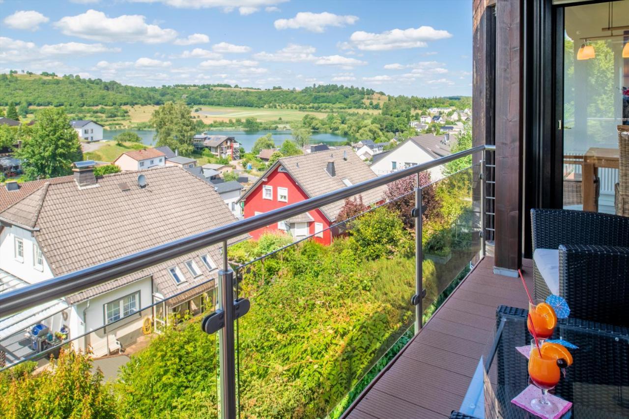 Ferienwohnung Seeblick Schalkenmehren Eksteriør bilde