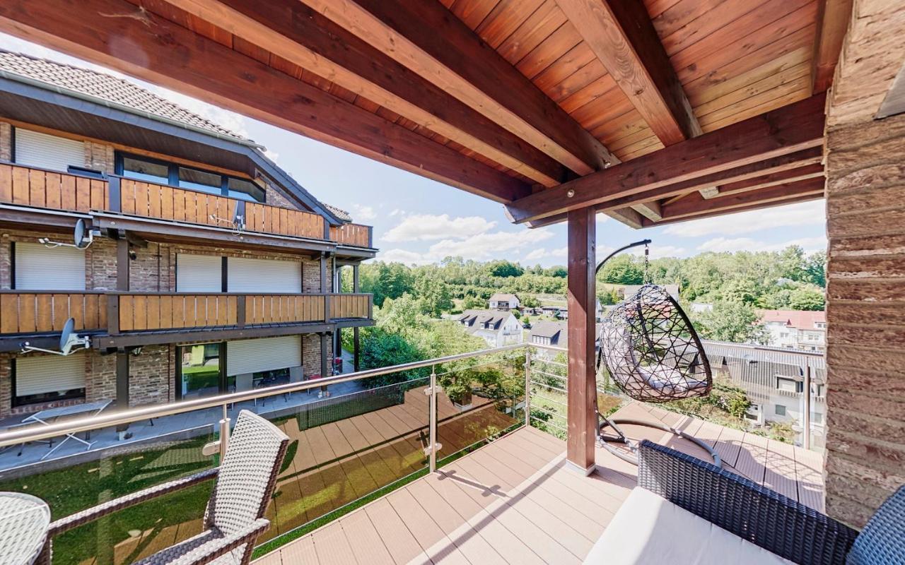 Ferienwohnung Seeblick Schalkenmehren Eksteriør bilde