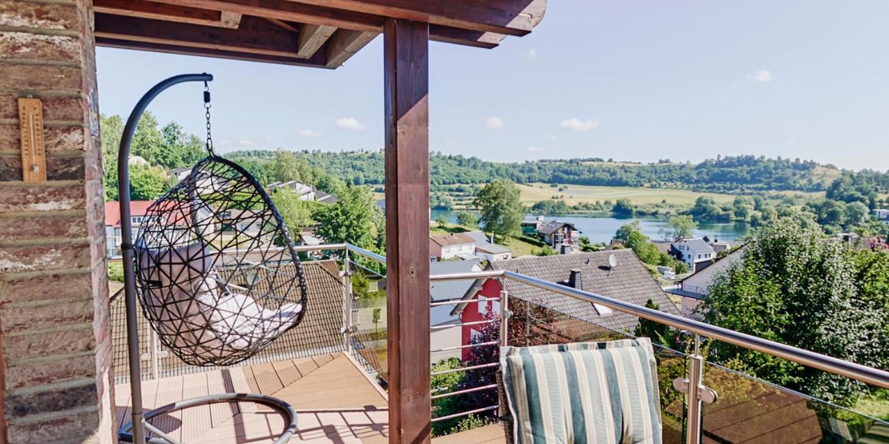 Ferienwohnung Seeblick Schalkenmehren Eksteriør bilde