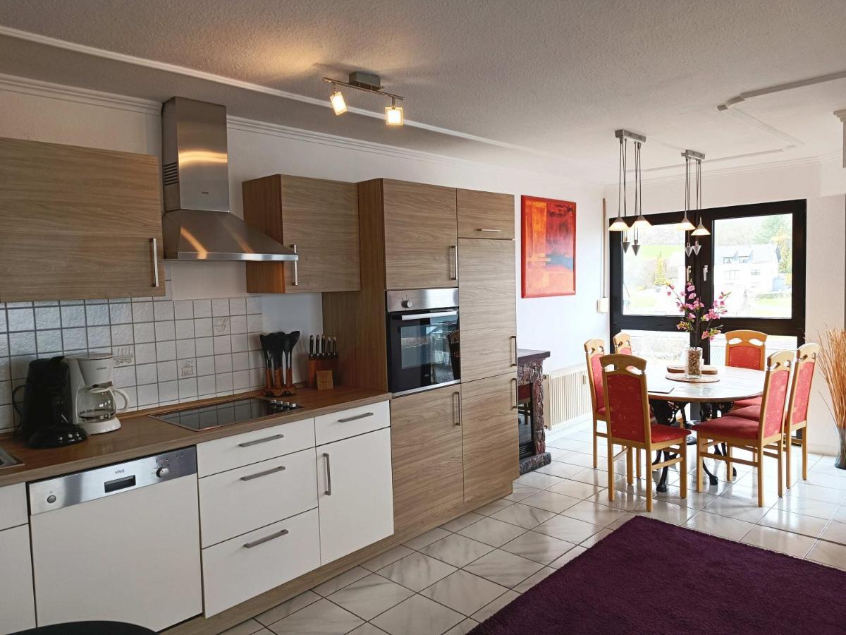 Ferienwohnung Seeblick Schalkenmehren Eksteriør bilde