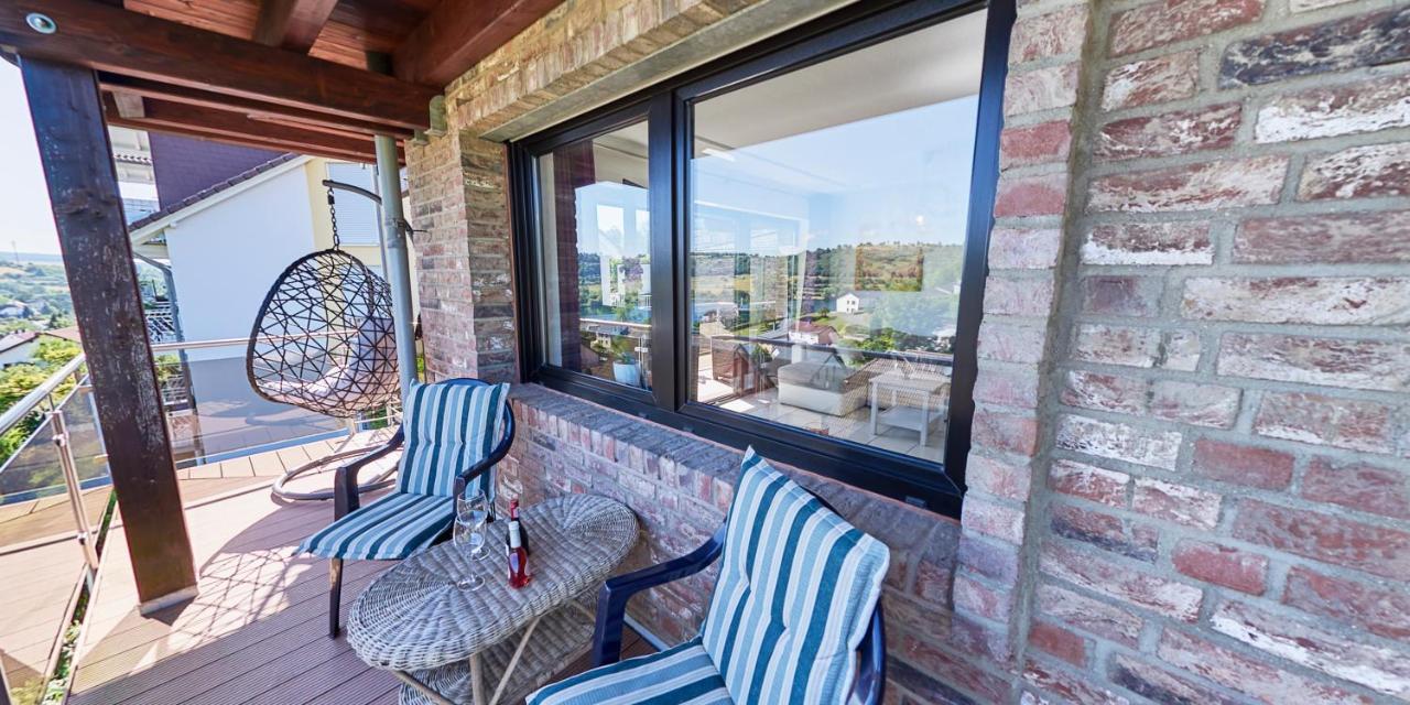 Ferienwohnung Seeblick Schalkenmehren Eksteriør bilde